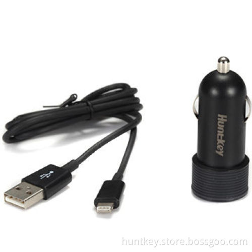In-car Charger, MFI, Made for iPod, iPhone and iPad with FCC and CE Marks